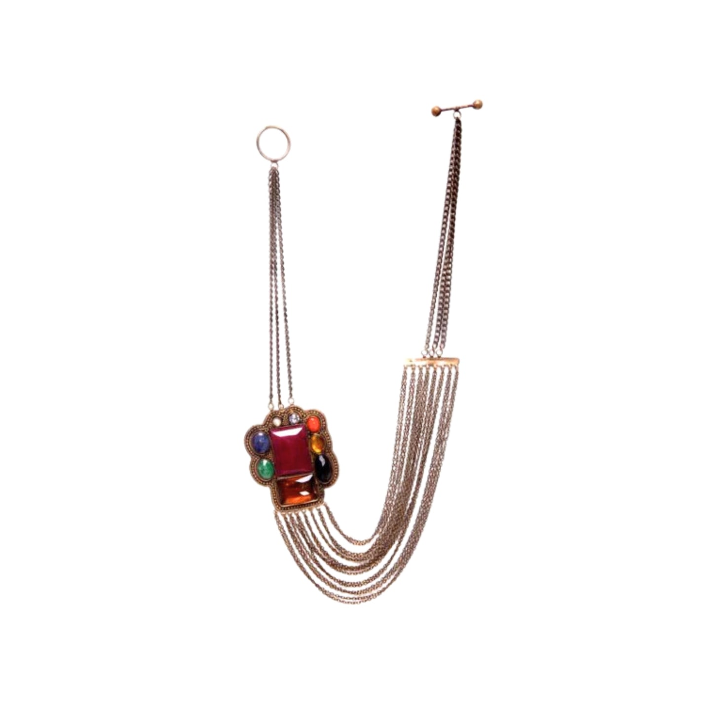 NAVRATNA SPLENDOUR NECKLACE