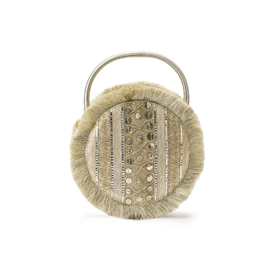 ZARI ZARIF POTLI - ANTIQUE SILVER