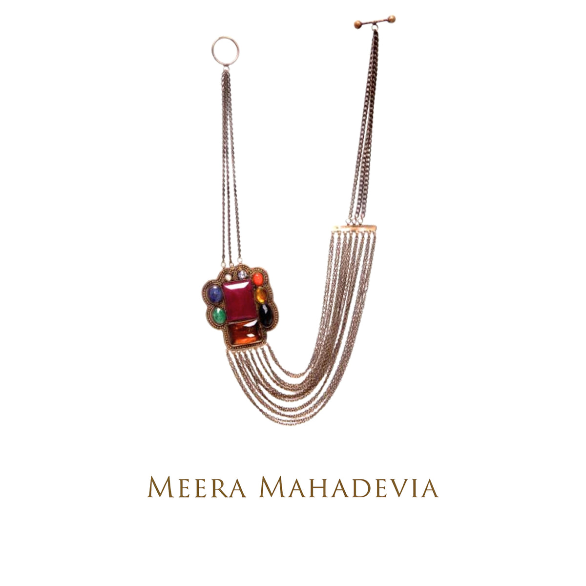 NAVRATNA SPLENDOUR NECKLACE